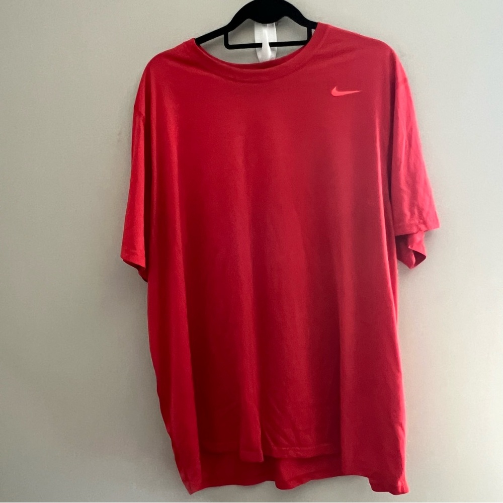 Nike Orange/Red Short Sleeve Dri-Fit Tee